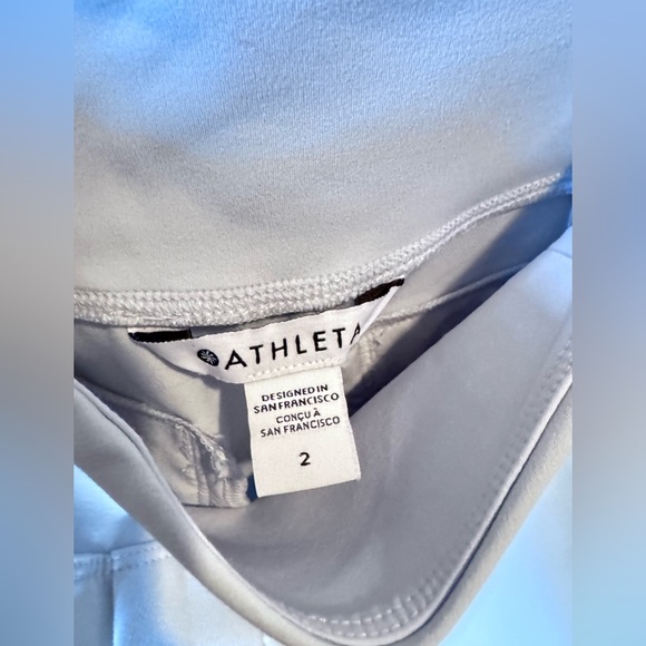 Athleta Endless High Rise Pant Size 2 Light Grey - Picture 10 of 11